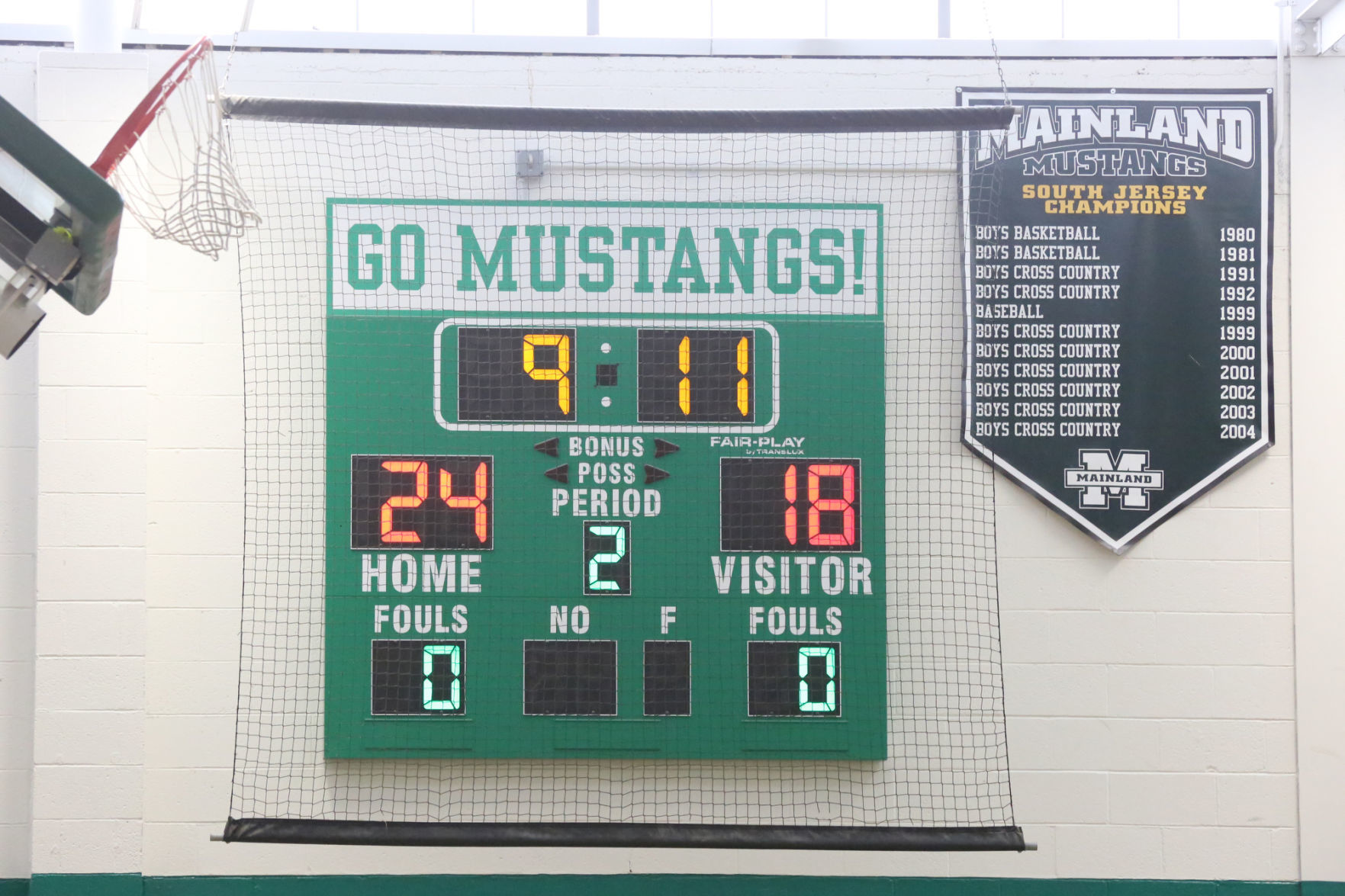 Middle Manasquan girls basketball